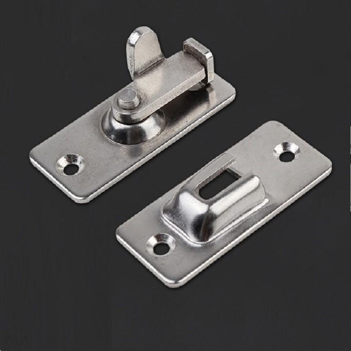 Sliding door. Small stainless steel door stopper, used for cabinet door, utility bathroom. 598