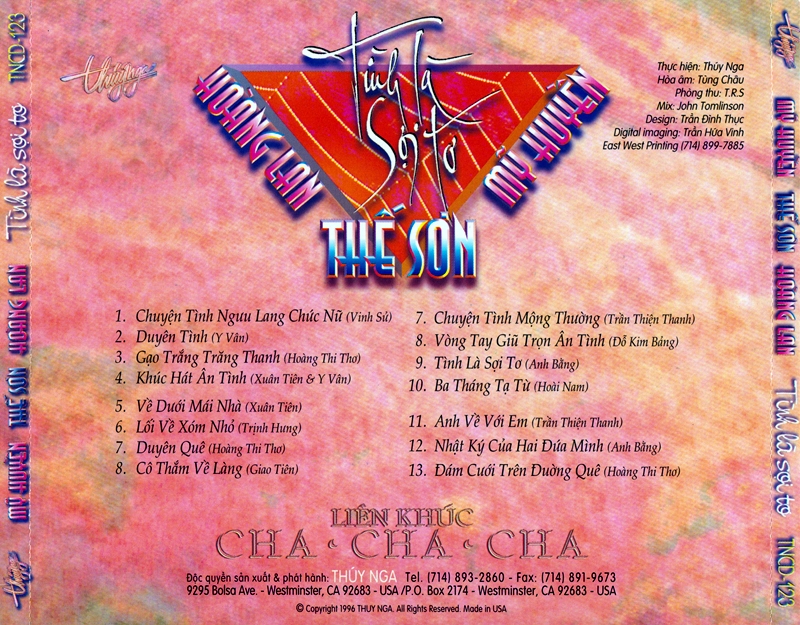 [MDCD] Bộ 3 Đĩa CD Liên Khúc Chachacha Rumba