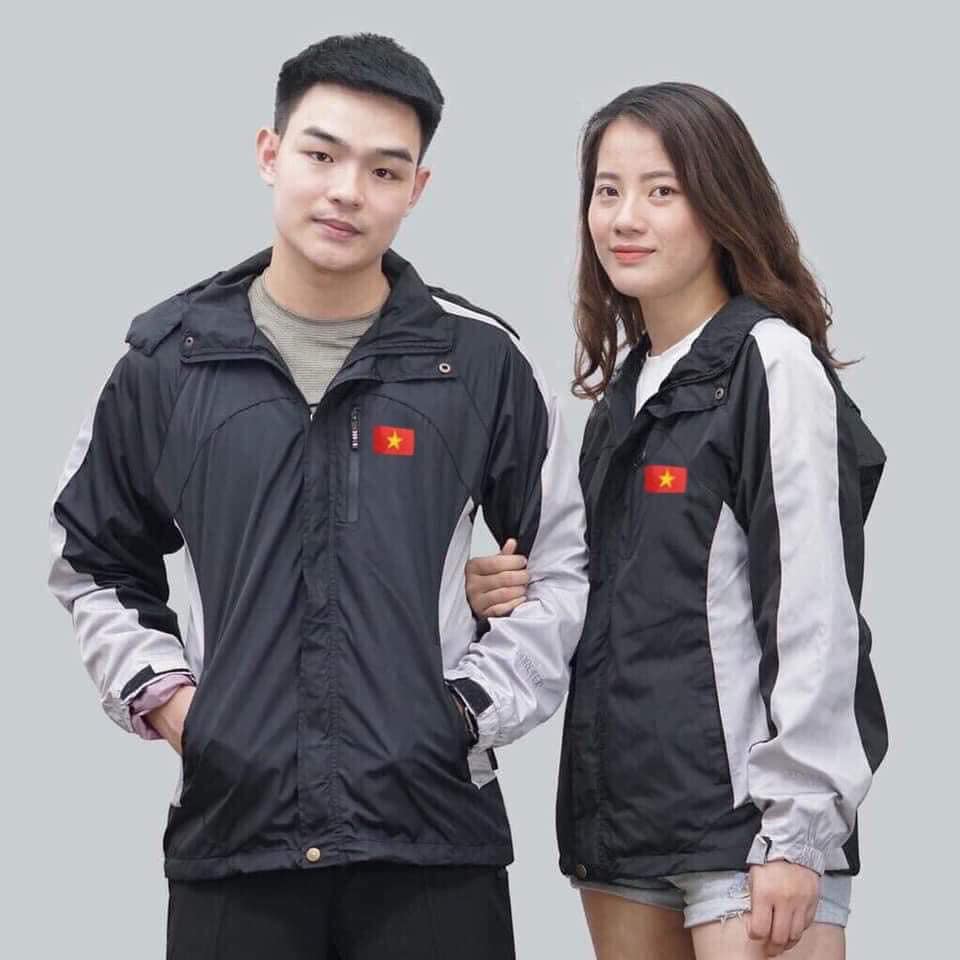 (hàng 2 lớp) ÁO GIÓ CHỐNG THẤM NƯỚC ĐỦ SIZE NAM NỮ MĂC ĐẸP