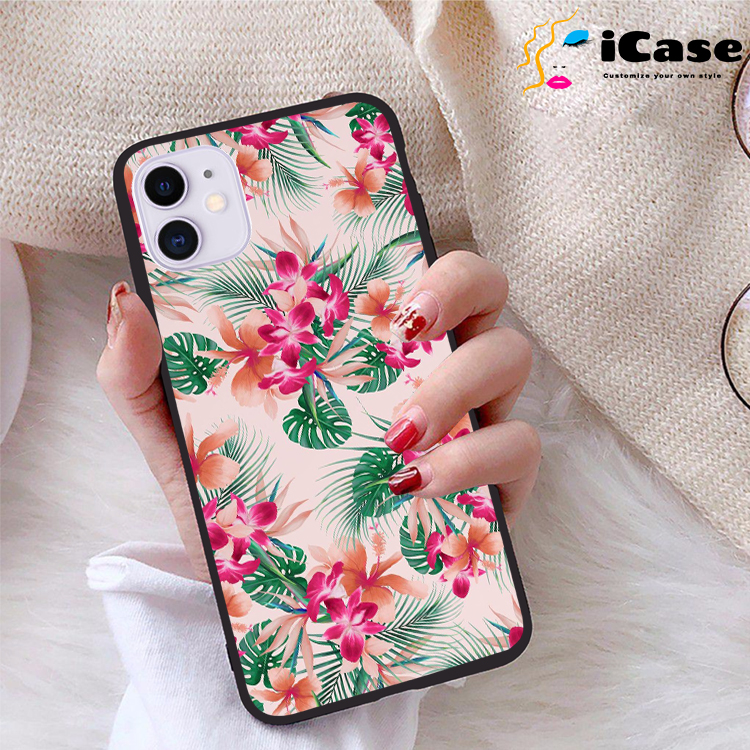 Ốp lưng iPhone 11 viền dẻo TPU BST Hoa