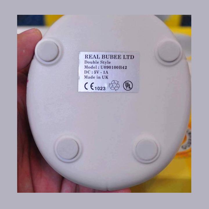 Máy hút sữa điện đôi Real Bubee - Máy vắt sữa Anh Quốc