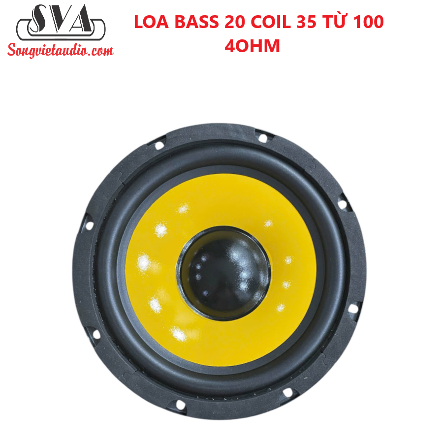 LOA BASS 20 COIL 35 TỪ 100 - 4OHM