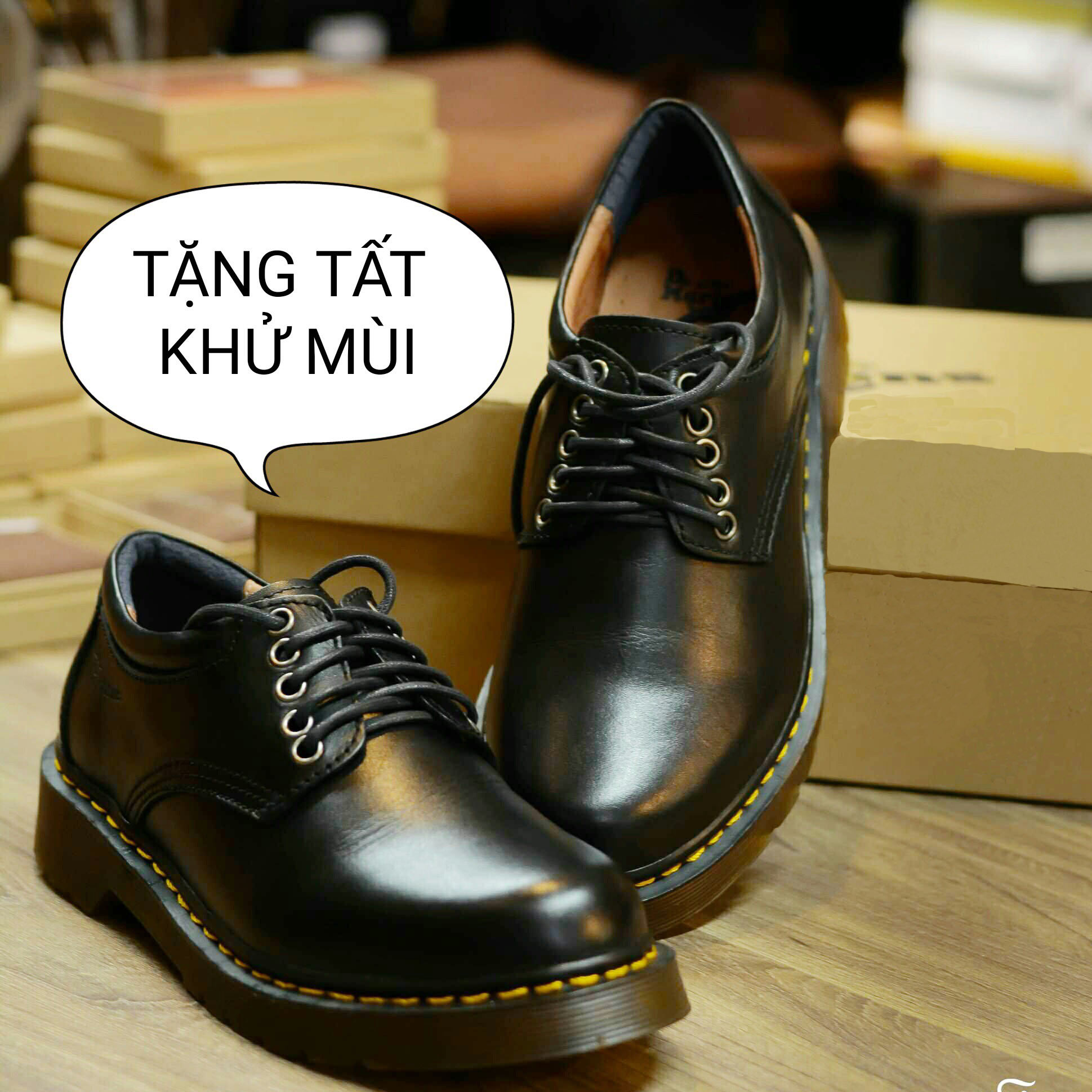 Giày Da Bò Nam Dr Martens