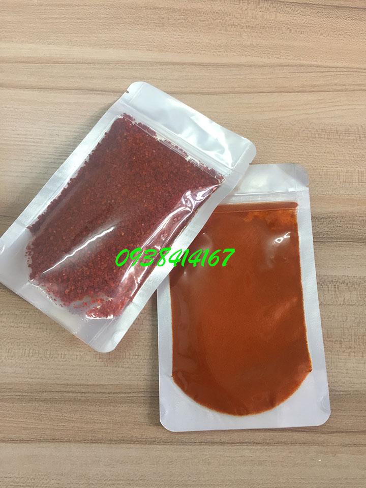 Combo 100g ớt bột vảy + 100g ớt bột loại mịn