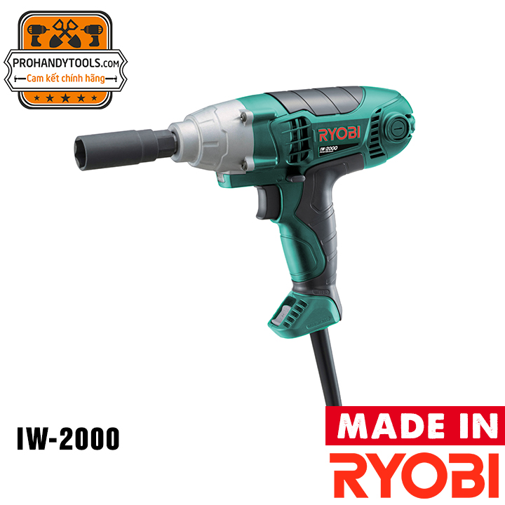 Máy Siết Bulon Cầm Tay  Ryobi  IW-2000 320W (Dùng Điện)