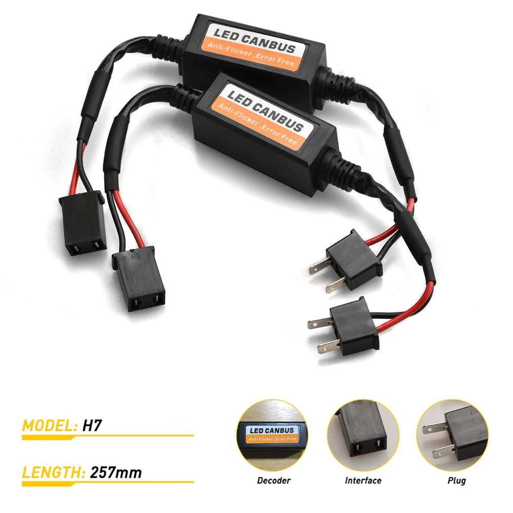 Bộ Giải Mã Lỗi Đèn Pha Led Canbus Cao Cấp