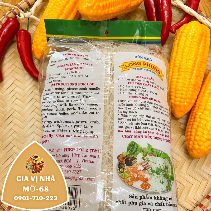 BÚN GẠO LONG PHỤNG 400GR