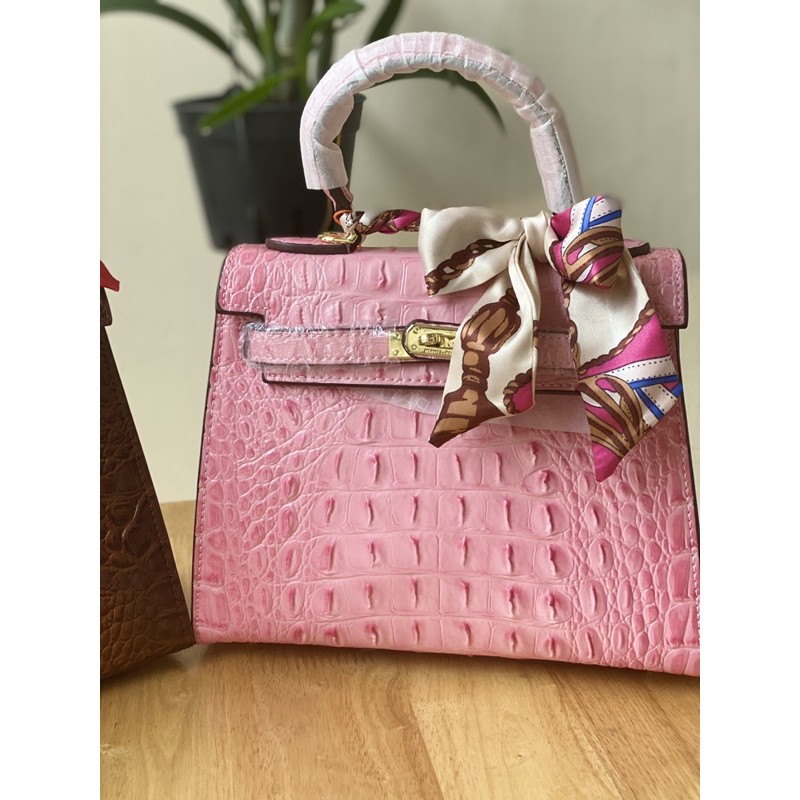 Túi HM dập vân size 25
