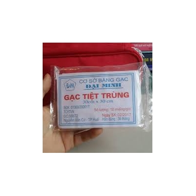 Combo 500 Miếng Gạc Đại Minh - CỠ 30X30