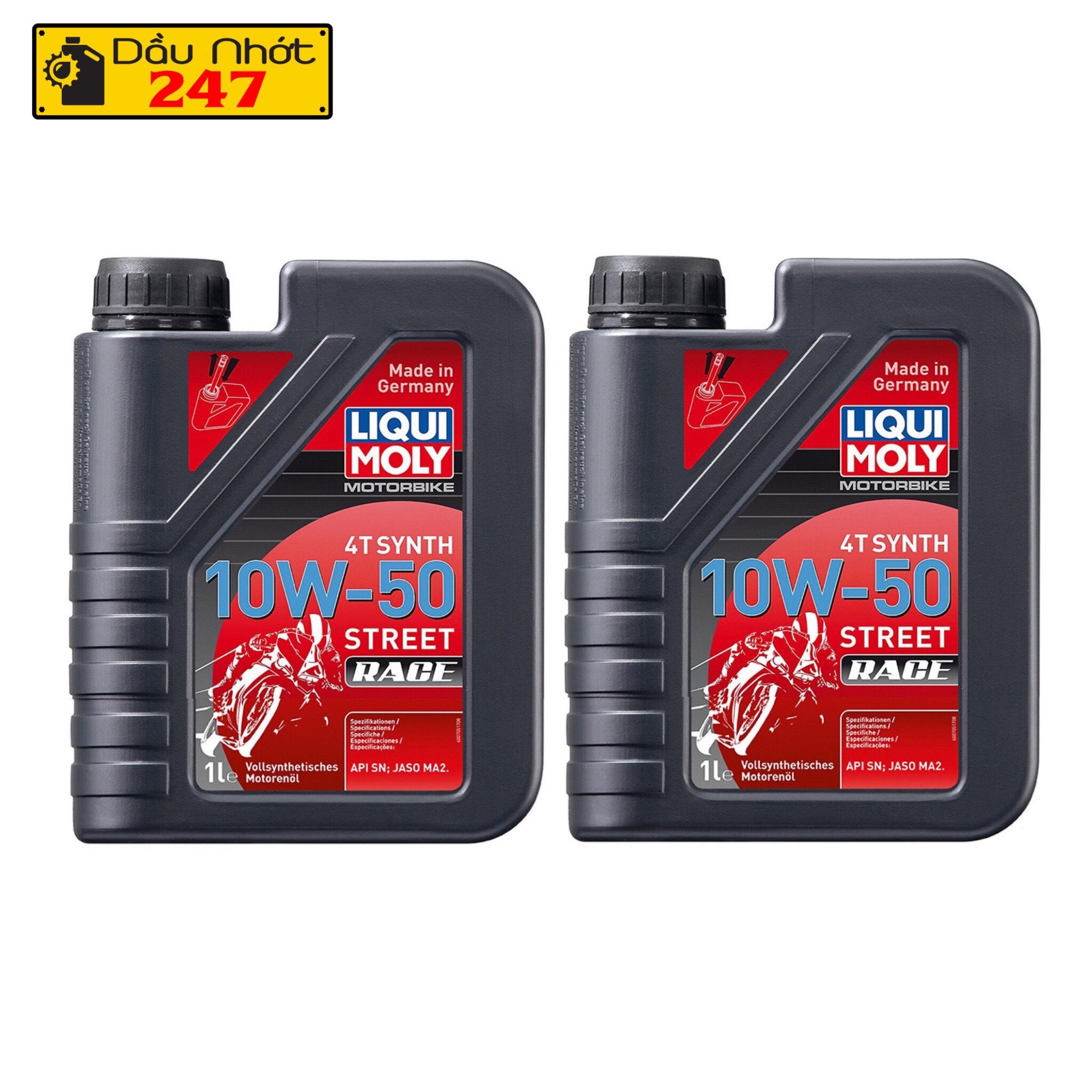 Combo 2 chai Liqui Moly 10w50 Street Race