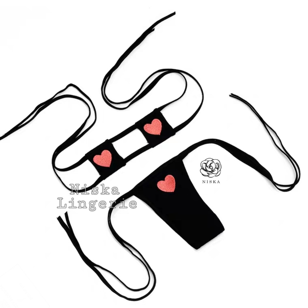 Bộ đồ lót tim sexy - Mã BL121