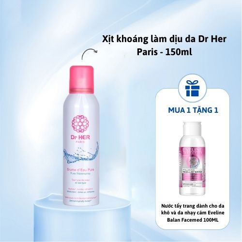Xịt khoáng Dr HER Paris 150ML