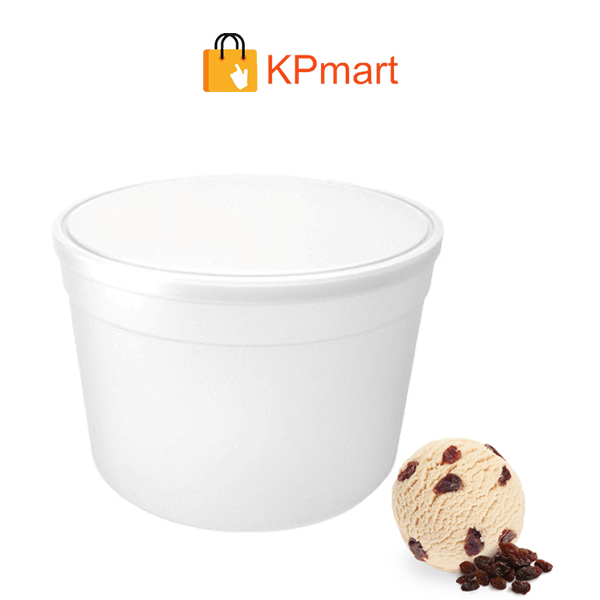 (GIAO HỎA TỐC HCM) Kem ký Thái Lan vị rum nho hộp 6L (3Kg)