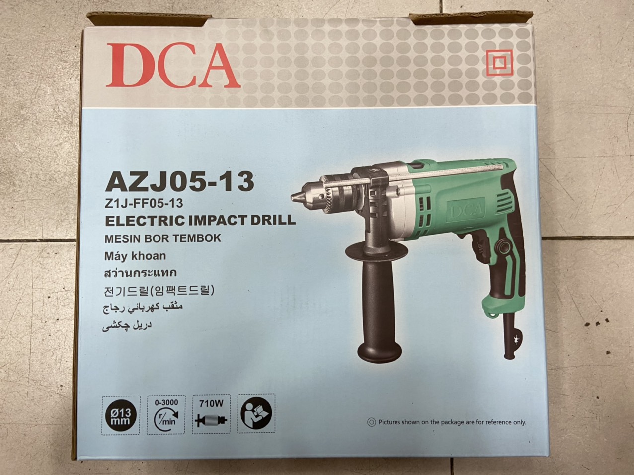 710W Máy khoan búa DCA AZJ05-13