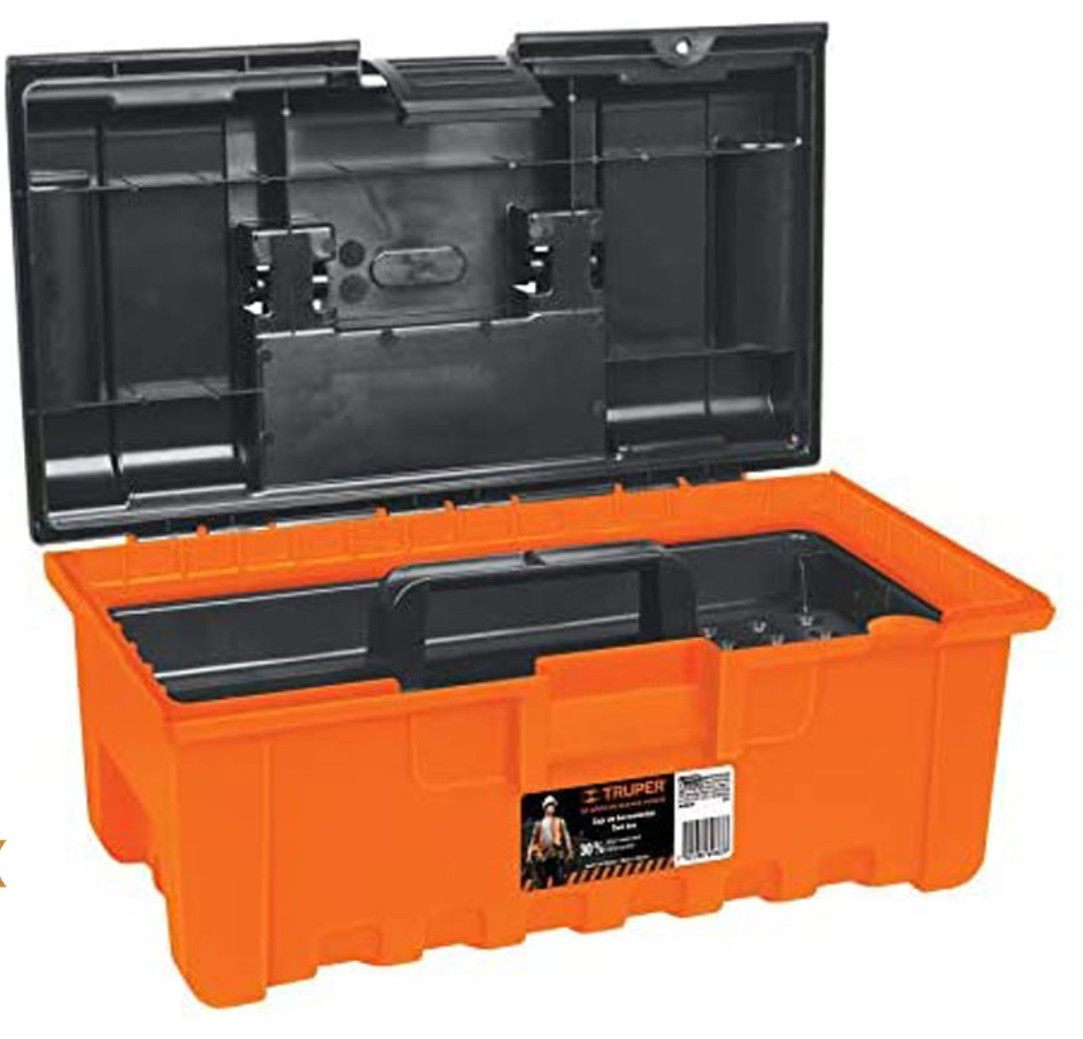 Thùng đựng đồ nghề 16in (41x23x22cm) CHA-16NC Truper - 11141