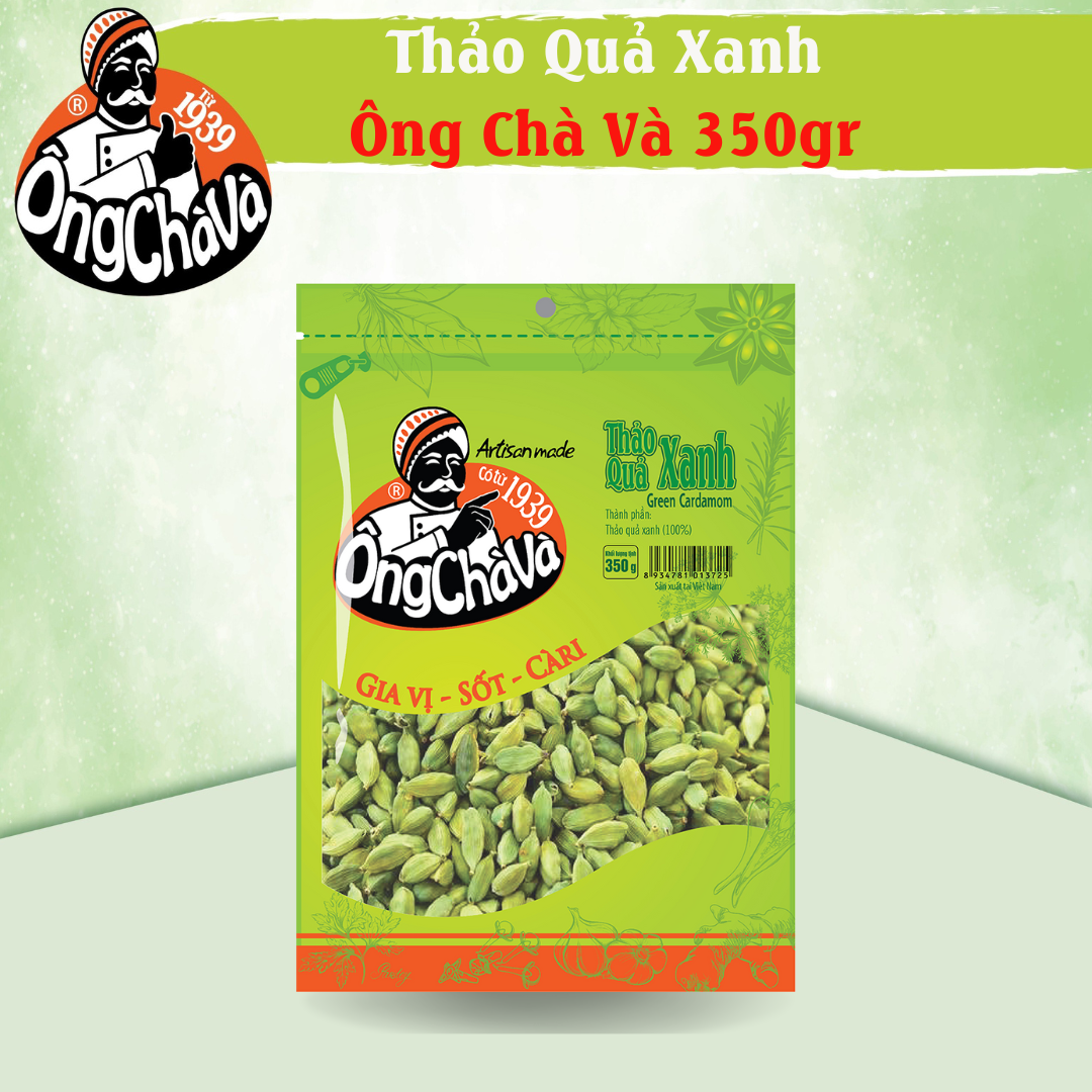 Ong Cha Va Green Cardamom 350g