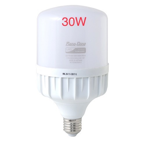 Bóng đèn LED trụ tròn Rạng Đông ánh sáng trắng