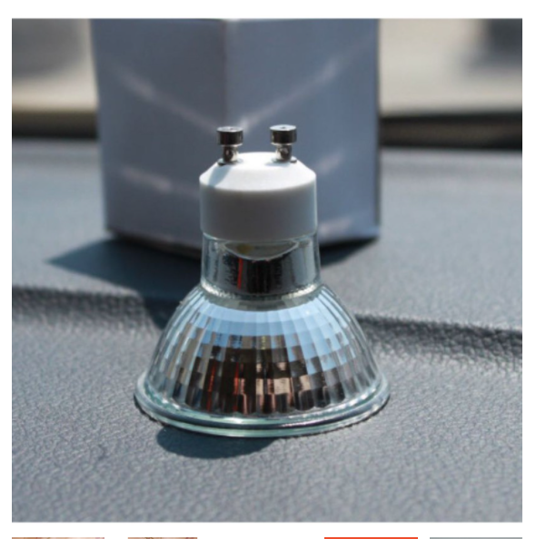 Bóng đèn dành cho đèn đốt nến Halogen GU10 35W 220V