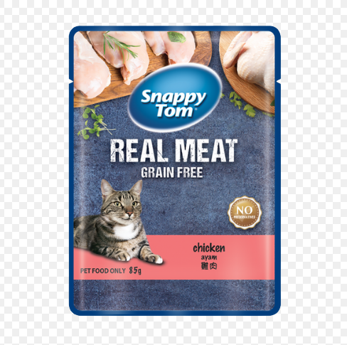 Pate SNAPPY TOM cho mèo gói 85g