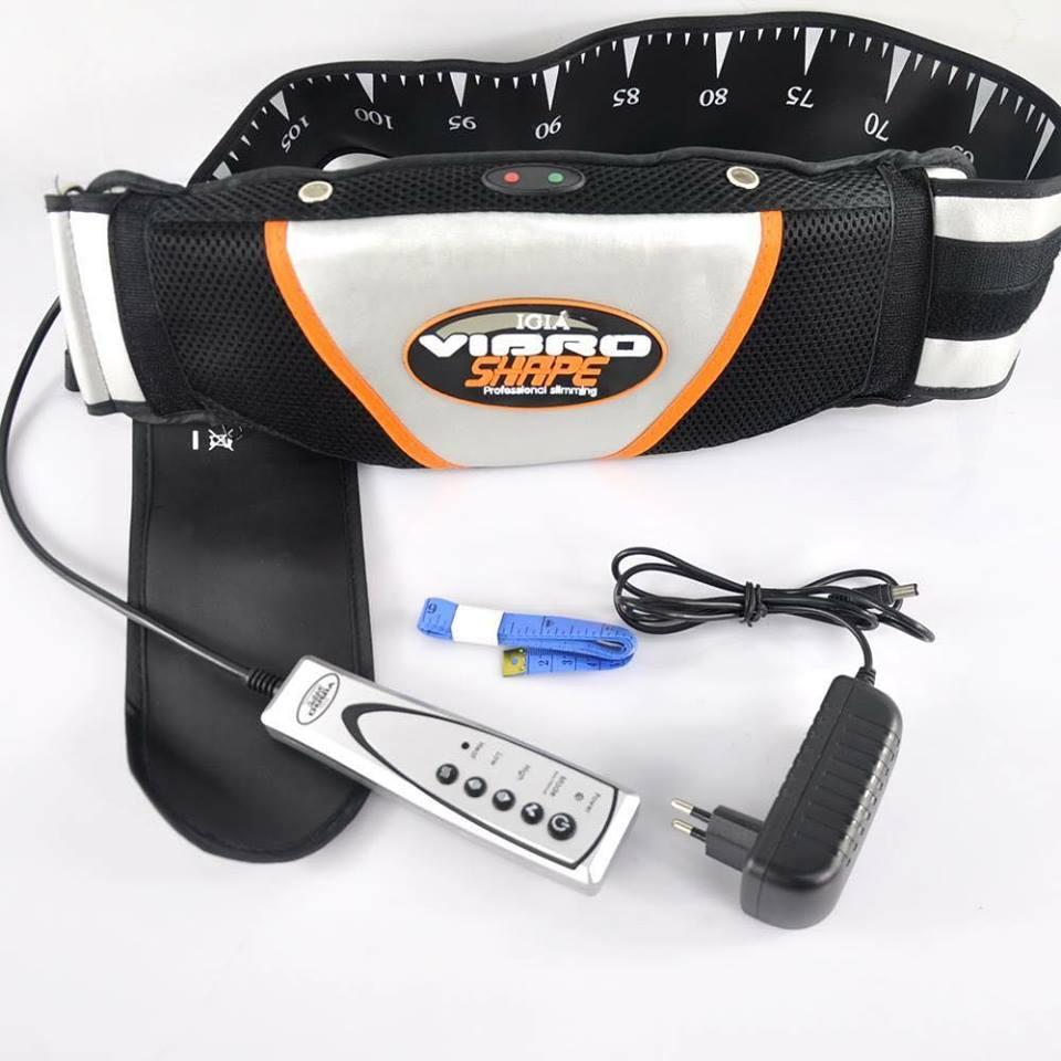 Đai Máy Massage Bụng Vibro Shape giúp tập bụng rung mạnh