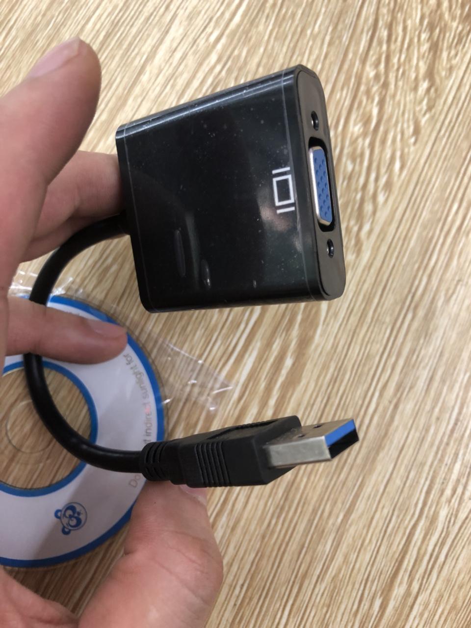 Cáp chuyển đổi tín hiệu USB sang VGA chất lượng cao