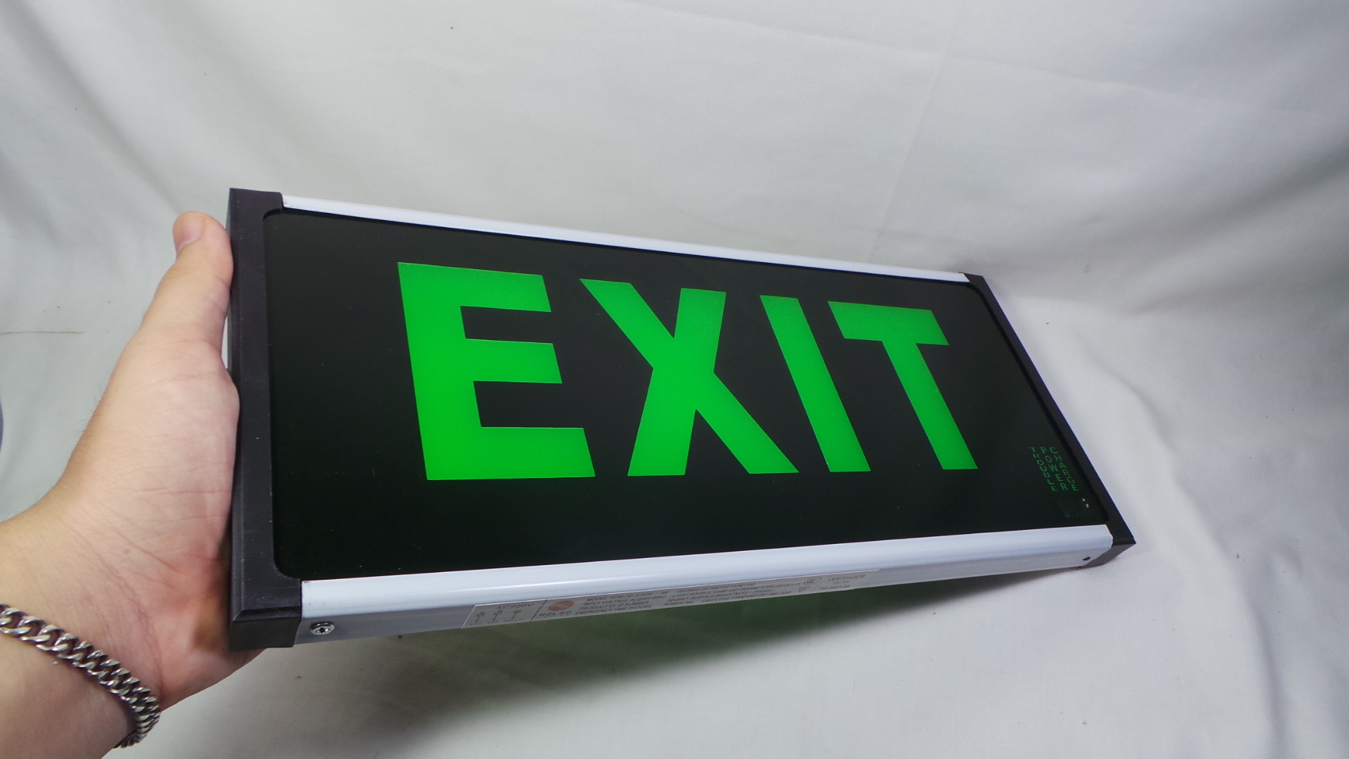 Đèn thoát hiểm exit hai mặt