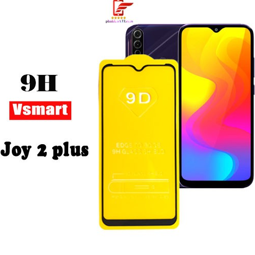 Kính cường lực 9D Full màn Full keo cho Vsmart Joy 2+ (joy 2 plus) tặng kèm phụ kiện dán