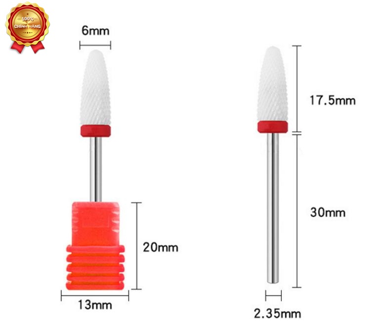 Đầu mài sứ phá gel phá bột