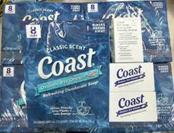 8 Cục Xà Bông Coast (113gx8) Nhập Từ Mỹ
