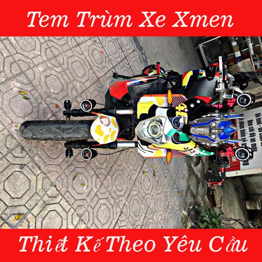 Tem trùm xe điện Xmen Bảy Màu