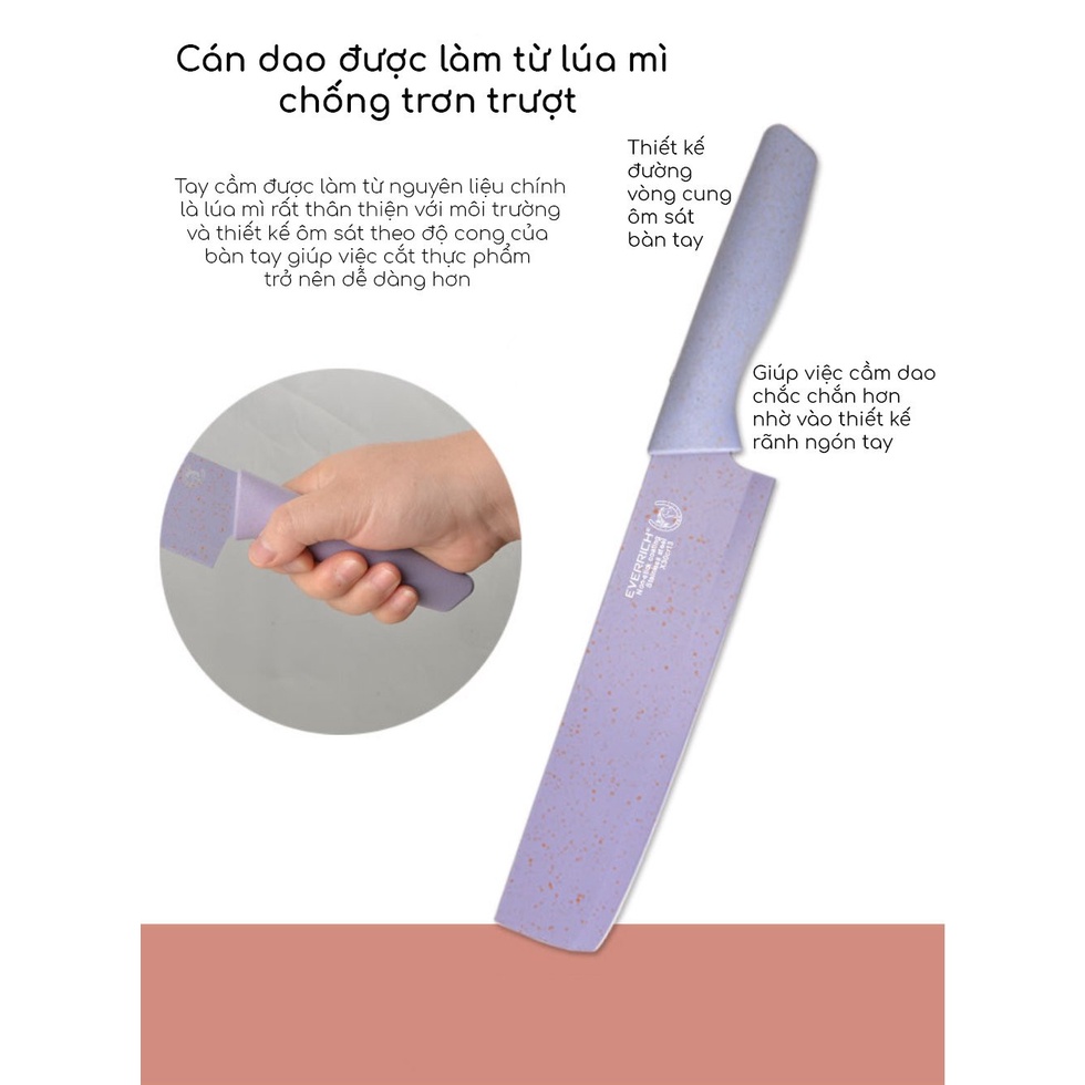 Bộ dụng cụ nhà bếp lúa mạch 5 món Kitchen sang trọng