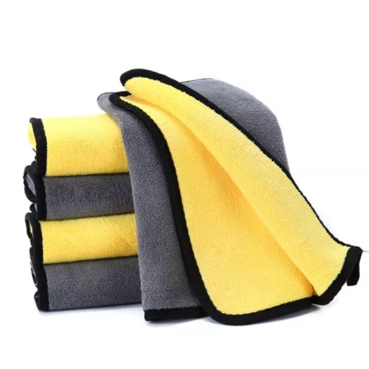 Khăn lau xe 2 lớp chuyên dụng Microfiber 30x30cm