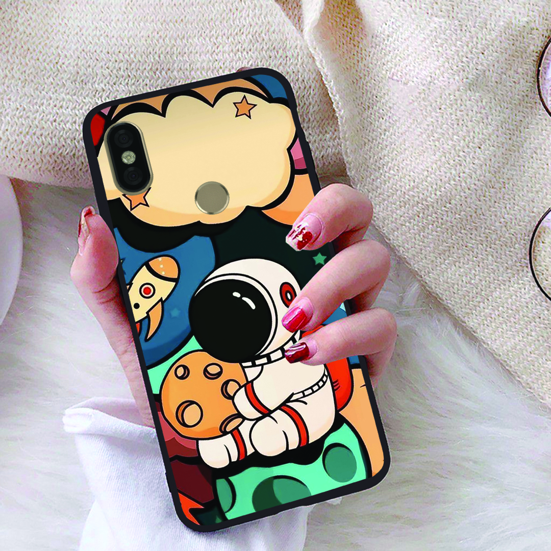 Ốp lưng Xiaomi Redmi S2 viền dẻo TPU BST Space