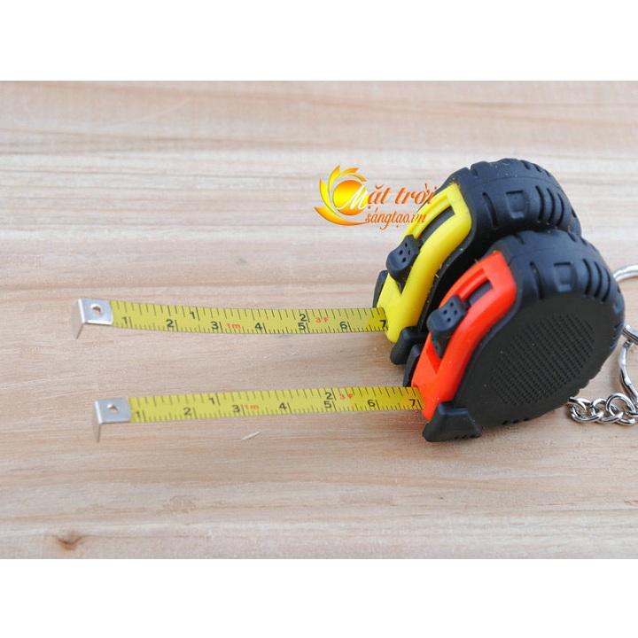 Móc khóa thước rút mini 1m V2