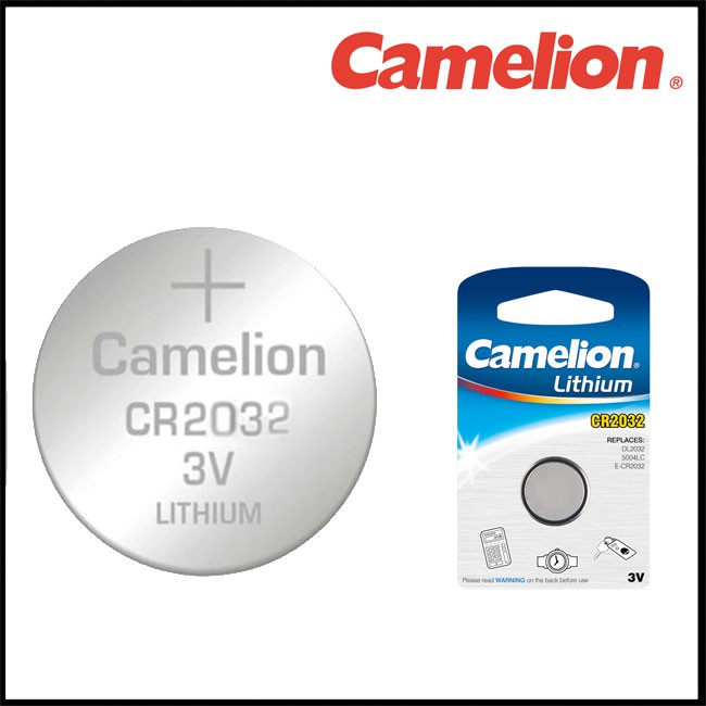 Pin CR2032 Camelion 3V, pin cúc áo 2032, pin đồng xu