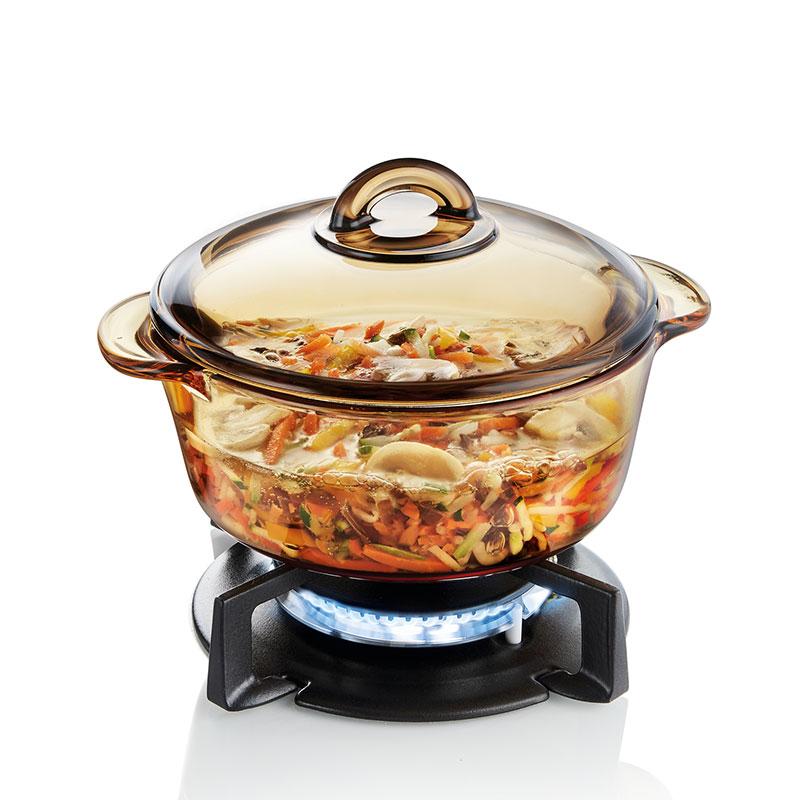 Nồi thủy tinh Luminarc Amberline Granite 2L N2266