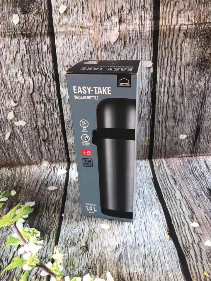 Bình giữ nhiệt Lock&Lock 1000ml Easy Take Vacuum Bottle LHC1439