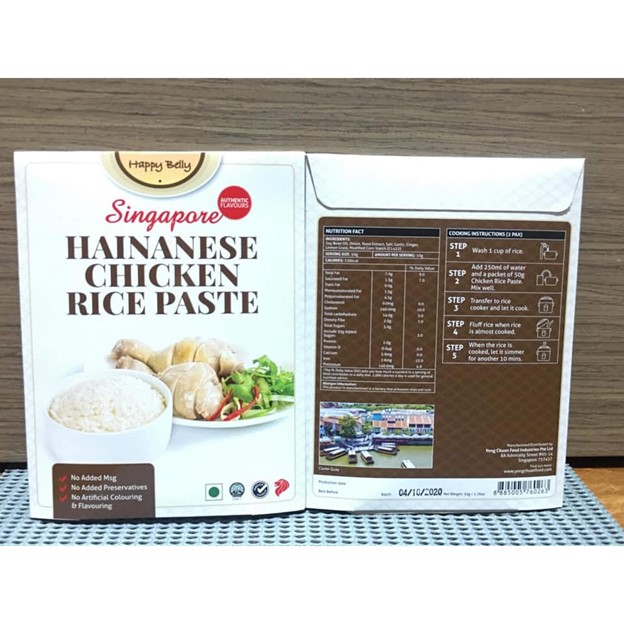 Gia vị Cơm Gà Singapore HAPPY BELLY