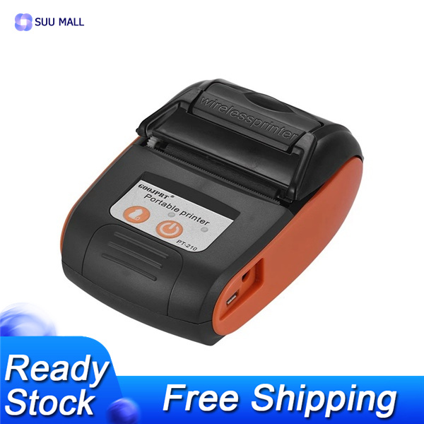BÁO GIÁ MÁY IN HÓA ĐƠN NHÀ HÀNG | Shopee Lazada Sendo Tiki mới nhất 34 Máy in nhiệt cầm tay GOOJPRT PT-210 Máy in hóa đơn 58mm cầm tay cho các cửa hàng bán lẻ Nhà hàng Nhà máy Logistics Hoa Kỳ