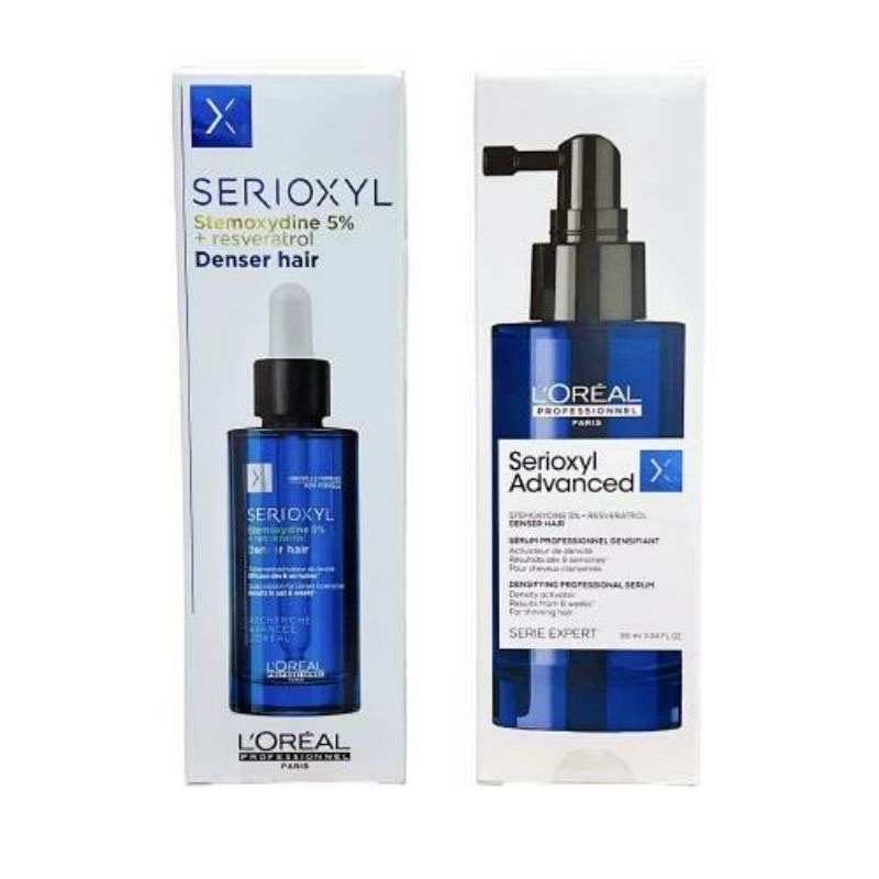 Tinh chất mọc tóc gia tăng 1700 sợi trong 3 tháng Serioxyl Denser Hair Loreal 90ml
