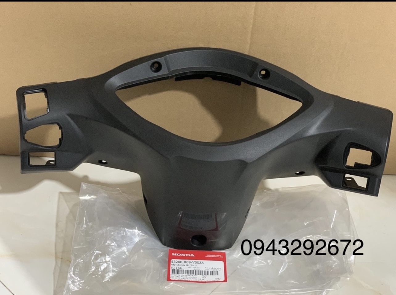 Gáy ( Nắp Sau Tay Lái ) Wave 110 2017>2020 Honda ( 53206K89V00ZA )
