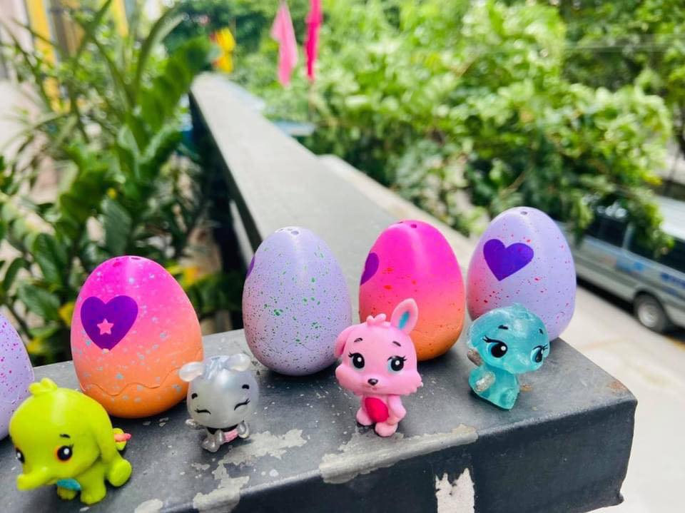 COMBO 10 TRỨNG + THÚ HATCHIMAL DỄ THƯƠNG