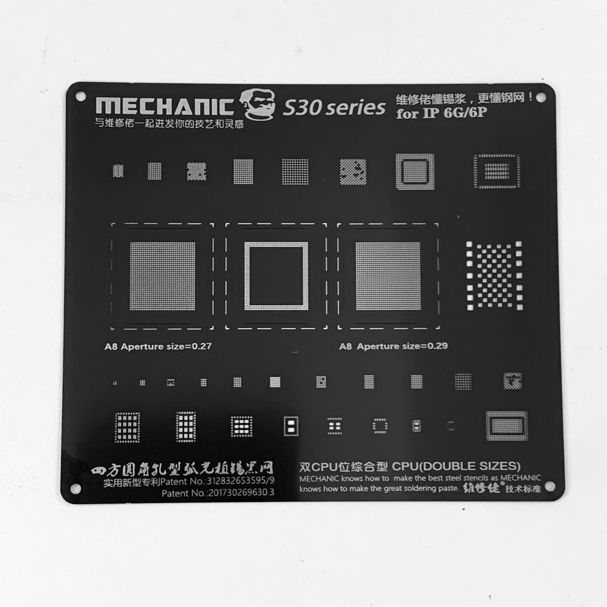 Vỉ làm chân A& iC Mechanic S30 từ 6G đến XSM