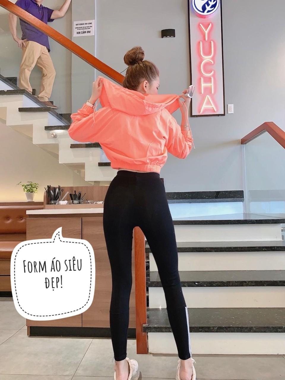 [hàng chuẩn shop] áo khoác dù nữ 2 lớp thời trang Hàn Quốc