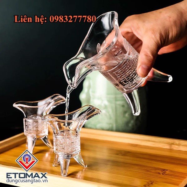Bộ 6 Ly Thủy Tinh Hoàng Đế