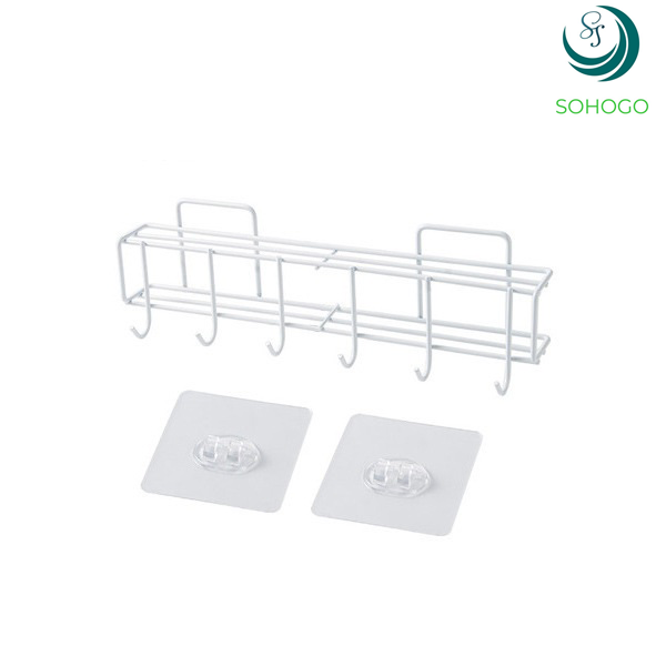 Giá treo dao kéo và dụng cụ nhà bếp dán tường không khoan- Kệ treo đồ nhà bếp đa năng chống rỉ sét - Kệ dán tường treo dao muỗng tiện lợi- Giá đỡ dụng cụ bếp bằng kim loại sơn tĩnh điện- Kệ nhà bếp treo tường chịu lực cao