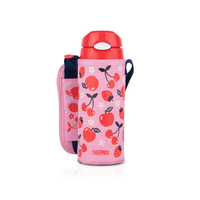 [Hàng Nhật] Bình giữ nhiệt trẻ em Thermos có túi đeo - 400ml