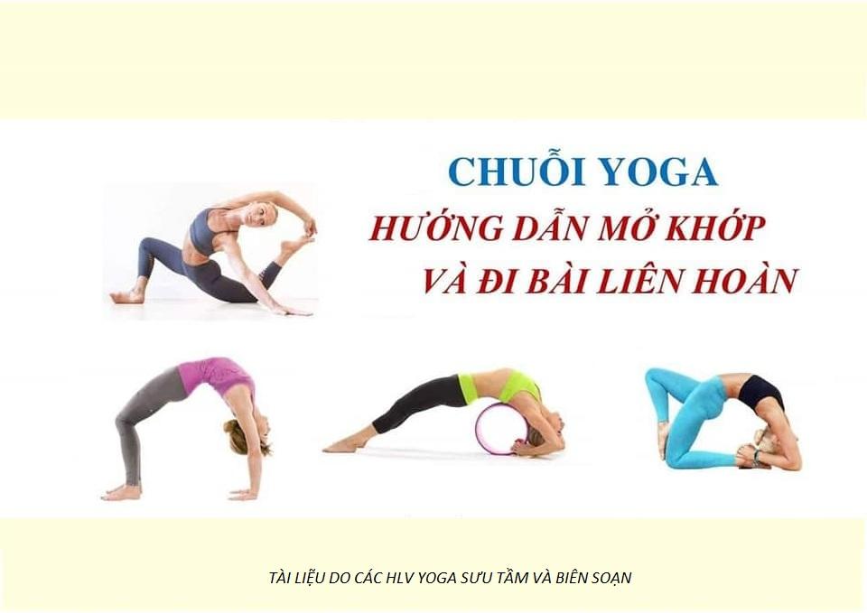 CÁC CHUỔI YOGA TRONG TẬP LUYỆN