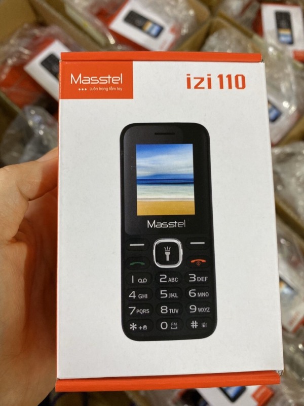 Điện thoại Masstel izi 110 2 sim Bảo hành 12 tháng