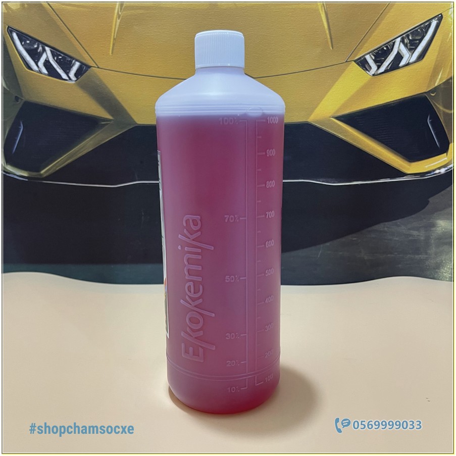 Nước rửa xe không chạm Bio45 Ekokemika chai 1L (ô tô, xe máy)